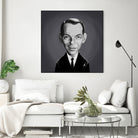 Frank Sinatra by Rob Snow on GIANT ART - gray digital painting