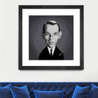 Frank Sinatra by Rob Snow on GIANT ART - gray digital painting