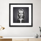 Katharine Hepburn by Rob Snow on GIANT ART - gray digital painting