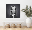 Katharine Hepburn by Rob Snow on GIANT ART - gray digital painting