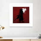 Samurai by Ilya Danilov on GIANT ART - red digital painting