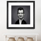 Johnny Cash by Rob Snow on GIANT ART - gray digital painting