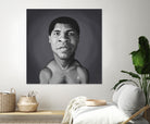 Muhammad Ali by Rob Snow on GIANT ART - gray digital painting