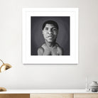 Muhammad Ali by Rob Snow on GIANT ART - gray digital painting