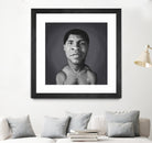 Muhammad Ali by Rob Snow on GIANT ART - gray digital painting