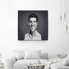 Elvis Presley by Rob Snow on GIANT ART - gray digital painting