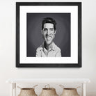 Elvis Presley by Rob Snow on GIANT ART - gray digital painting