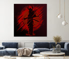 Red Moon by Ilya Danilov on GIANT ART - red digital painting