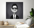 Roy Orbison by Rob Snow on GIANT ART - gray digital painting