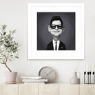 Roy Orbison by Rob Snow on GIANT ART - gray digital painting