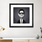 Roy Orbison by Rob Snow on GIANT ART - gray digital painting