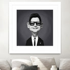 Roy Orbison by Rob Snow on GIANT ART - gray digital painting