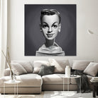 Judy Garland by Rob Snow on GIANT ART - gray digital painting