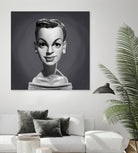 Judy Garland by Rob Snow on GIANT ART - gray digital painting