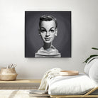 Judy Garland by Rob Snow on GIANT ART - gray digital painting