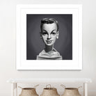 Judy Garland by Rob Snow on GIANT ART - gray digital painting