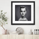 Judy Garland by Rob Snow on GIANT ART - gray digital painting