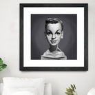 Judy Garland by Rob Snow on GIANT ART - gray digital painting