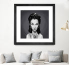 Vivien Leigh by Rob Snow on GIANT ART - gray digital painting