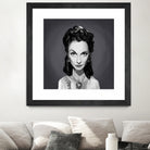 Vivien Leigh by Rob Snow on GIANT ART - gray digital painting