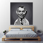 Clark Gable by Rob Snow on GIANT ART - gray digital painting