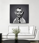 Clark Gable by Rob Snow on GIANT ART - gray digital painting