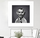 Clark Gable by Rob Snow on GIANT ART - gray digital painting