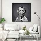 Clark Gable by Rob Snow on GIANT ART - gray digital painting