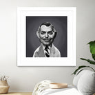 Clark Gable by Rob Snow on GIANT ART - gray digital painting