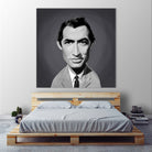 Gregory Peck by Rob Snow on GIANT ART - gray digital painting