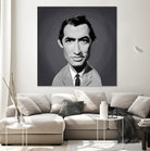 Gregory Peck by Rob Snow on GIANT ART - gray digital painting