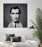 Gregory Peck by Rob Snow on GIANT ART - gray digital painting