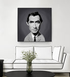 Gregory Peck by Rob Snow on GIANT ART - gray digital painting