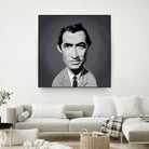 Gregory Peck by Rob Snow on GIANT ART - gray digital painting