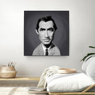 Gregory Peck by Rob Snow on GIANT ART - gray digital painting