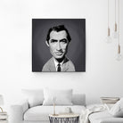 Gregory Peck by Rob Snow on GIANT ART - gray digital painting