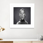 Paul Newman by Rob Snow on GIANT ART - gray digital painting