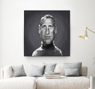 Paul Newman by Rob Snow on GIANT ART - gray digital painting