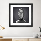 Paul Newman by Rob Snow on GIANT ART - gray digital painting