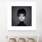 Liza Minnelli by Rob Snow on GIANT ART - gray digital painting