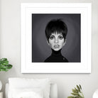 Liza Minnelli by Rob Snow on GIANT ART - gray digital painting