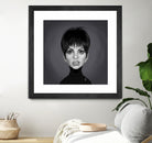 Liza Minnelli by Rob Snow on GIANT ART - gray digital painting