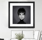 Liza Minnelli by Rob Snow on GIANT ART - gray digital painting