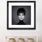 Liza Minnelli by Rob Snow on GIANT ART - gray digital painting