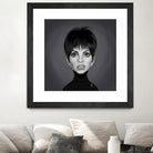 Liza Minnelli by Rob Snow on GIANT ART - gray digital painting