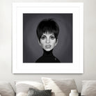 Liza Minnelli by Rob Snow on GIANT ART - gray digital painting