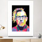 Abstract Maynard James Keenan In WPAP by SITI MAHMUDAH on GIANT ART - black digital drawing