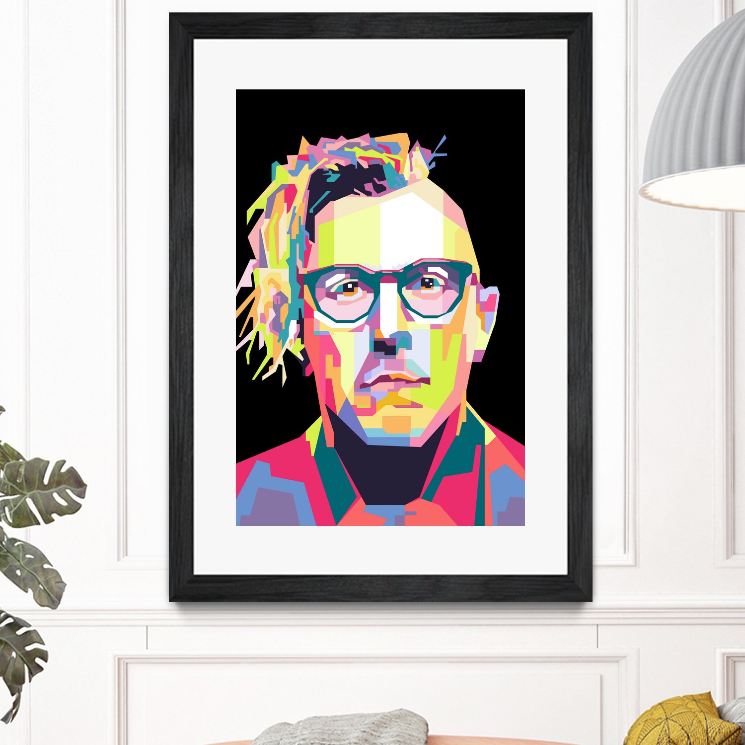 Abstract Maynard James Keenan In WPAP by SITI MAHMUDAH on GIANT ART - black digital drawing