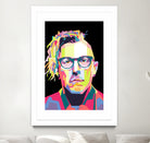 Abstract Maynard James Keenan In WPAP by SITI MAHMUDAH on GIANT ART - black digital drawing