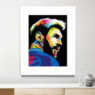 wpap messi by Muhammad Ardian on GIANT ART - black photo illustration